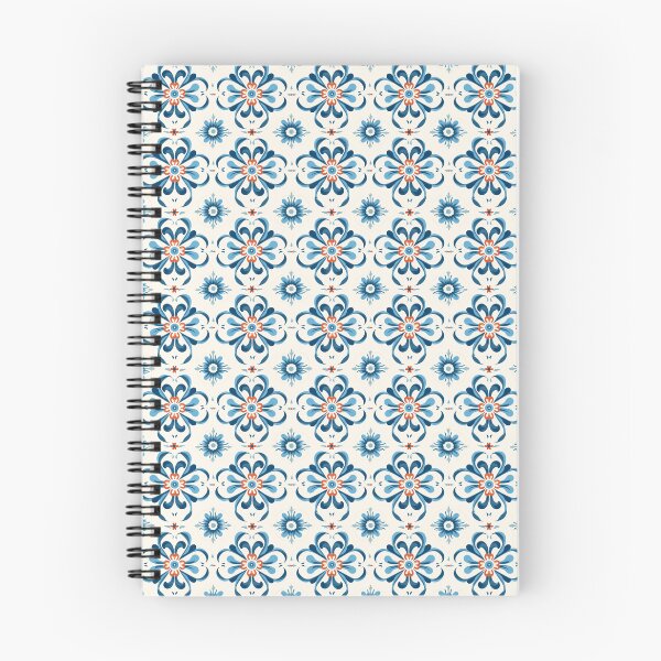 Aperçu de l'œuvre Motif de tuiles grecques bleues et blanches créée et vendue par ComerPrintCo.
