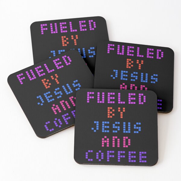 Item preview, Fueled By Jesus And Coffee  designed and sold by 1Celery.