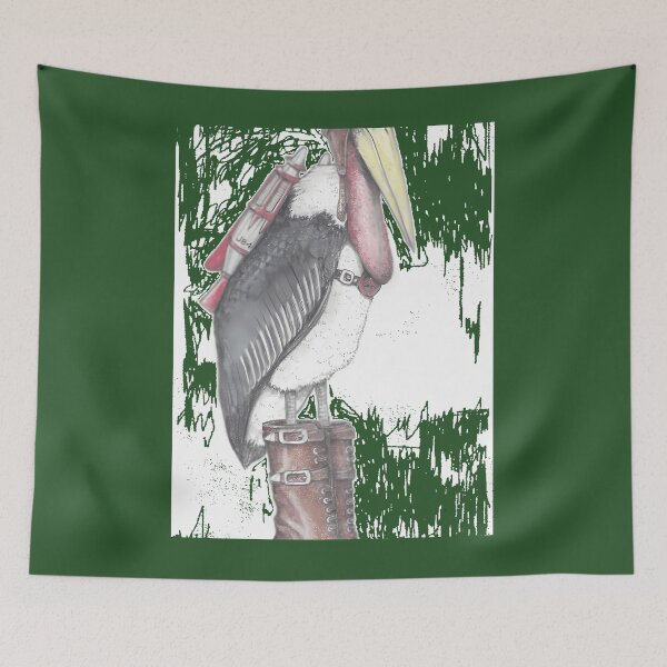 Item preview, Steampunk stork in buckle boots 	 	 designed and sold by qnapfxdac12.