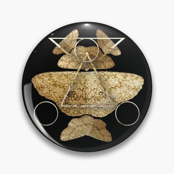 Item preview, Golden Moth - A symmetry moth pattern  designed and sold by OZKURO.