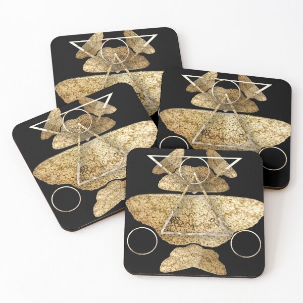 Item preview, Golden Moth - A symmetry moth pattern  designed and sold by OZKURO.