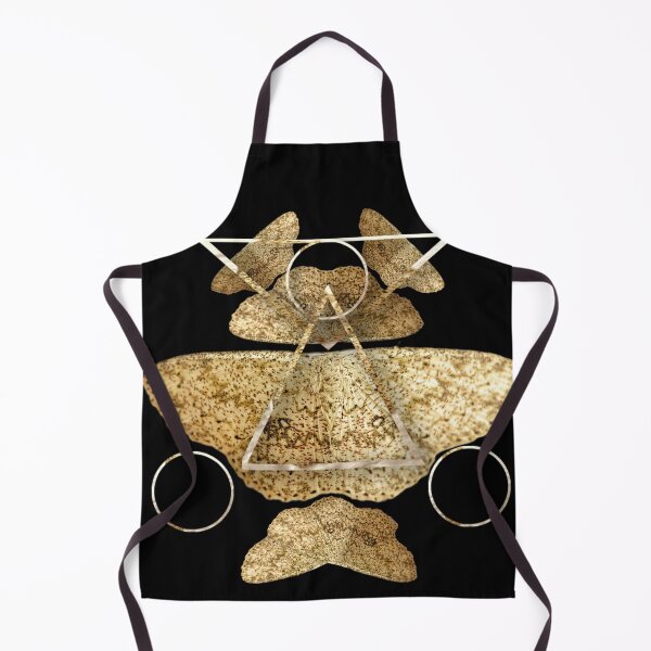 Item preview, Golden Moth - A symmetry moth pattern  designed and sold by OZKURO.