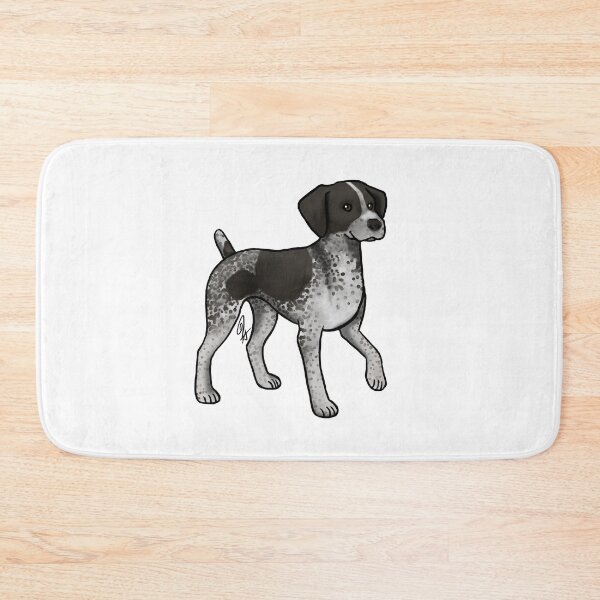 Item preview, German Shorthaired Pointer - Black White Ticked Patched designed and sold by Jennifer Stolzer.