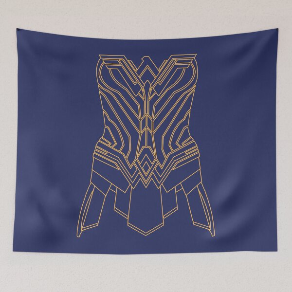Item preview, WW gold armor (blue) designed and sold by 1Creative-Name.