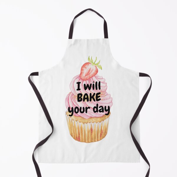 Item preview, I will bake your day Strawberry cupcakes  designed and sold by AnaMiyagi.