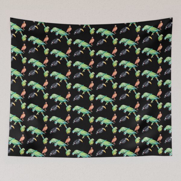 Item preview, Iguazú Birds I- Black designed and sold by Nubia  Ozzi.