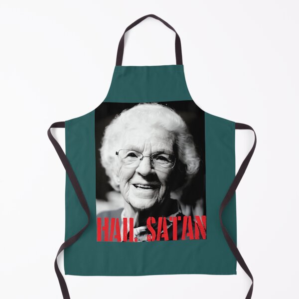 Item preview, Hail Satan Granny designed and sold by oqcbkxnjia82.