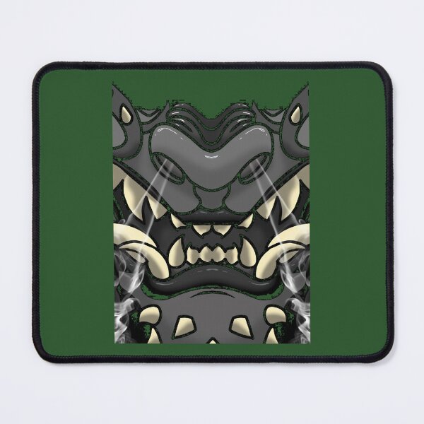 Item preview, Steel Oni Demon Maw Pattern Mask 	 designed and sold by qnapfxdac12.