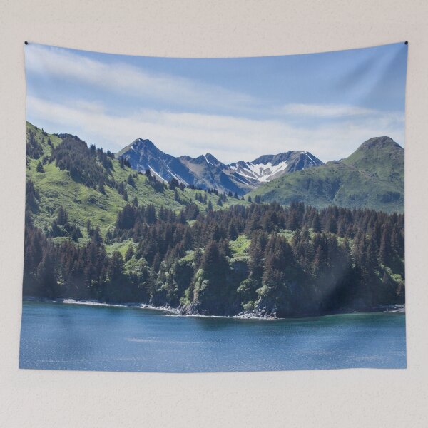 Item preview, Three Sisters Mountains Photography Print designed and sold by griffingphoto.