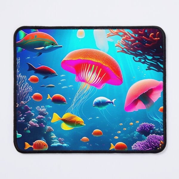 Item preview, Deep Dive: Vibrant Colors of the Underwater Abyss designed and sold by Rebekkahsdesign.