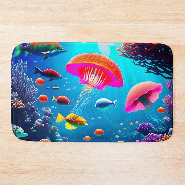 Item preview, Deep Dive: Vibrant Colors of the Underwater Abyss designed and sold by Rebekkahsdesign.