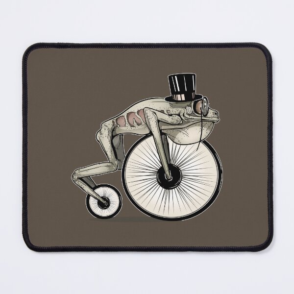 Item preview, Penny Farthing Bicycle Frog Wheels. Sepia designed and sold by iduzarts.