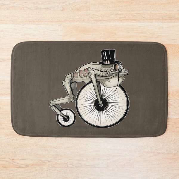 Item preview, Penny Farthing Bicycle Frog Wheels. Sepia designed and sold by iduzarts.