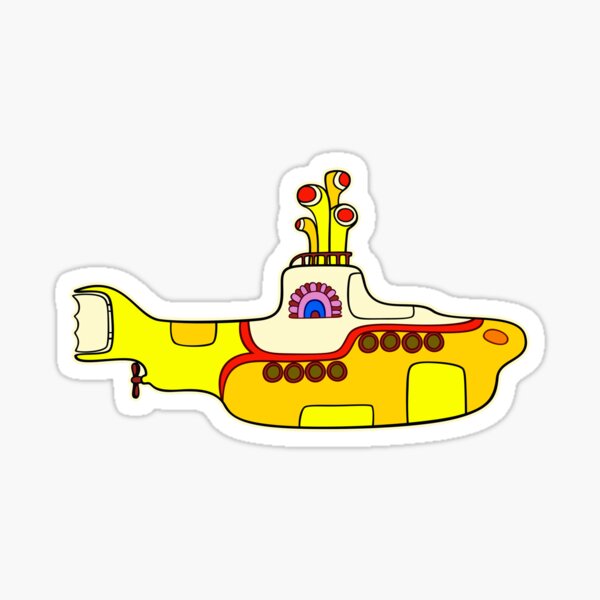 Yellow Submarine Sticker