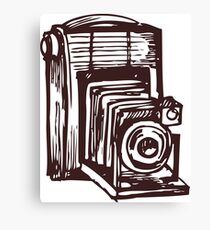 retro camera Canvas Print