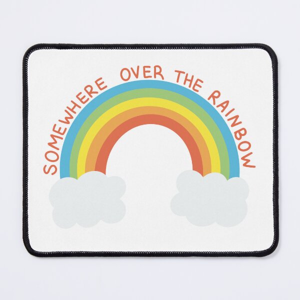 Item preview, Somewhere Over The Rainbow Quote designed and sold by art-by-enc.