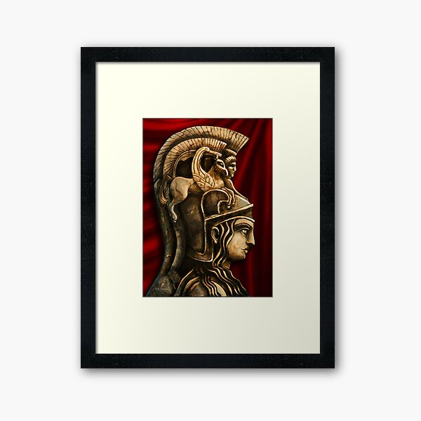 Pallas Athene Framed Art Print
