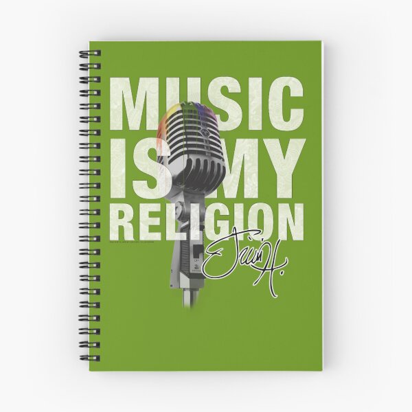 Item preview, Music is my religion	 designed and sold by mrqwzrwdb69.