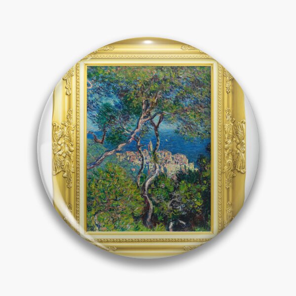 Item preview, MONET - Gold Framed Bordighera (1884) By Claude Monet designed and sold by AndromedaWeb.