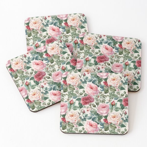 Item preview, Damask Roses Floral Patterns 10 designed and sold by PixelPastry.