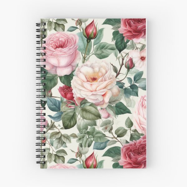 Artikelvorschau, Damaszener-Rosen-Blumenmuster 10 entworfen und verkauft von PixelPastry.
