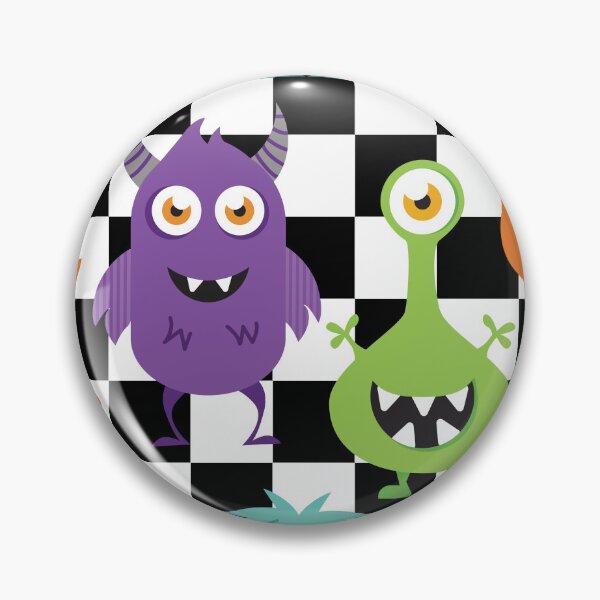 Item preview, Cute Monster Party designed and sold by latheandquill.