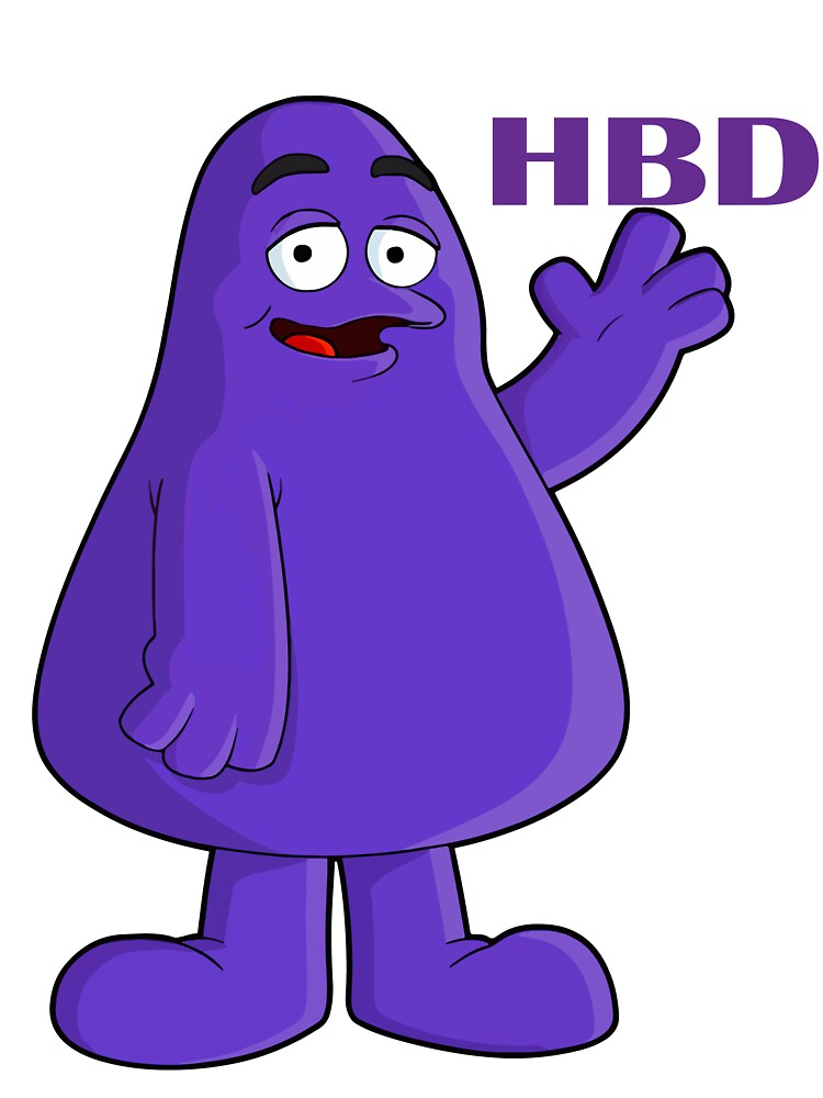 hbd grimace - Happy Birthday Grimace" Kids T-Shirtundefined by aminecsb