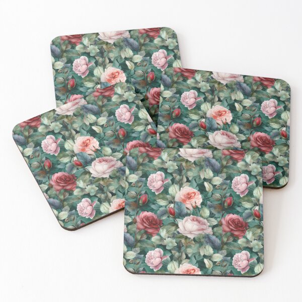 Item preview, Damask Roses Floral Patterns 11 designed and sold by PixelPastry.