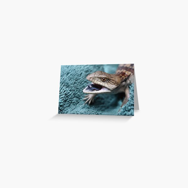 Item preview, Baby Blue Tongue Lizard-1407 designed and sold by Barbara Harris.