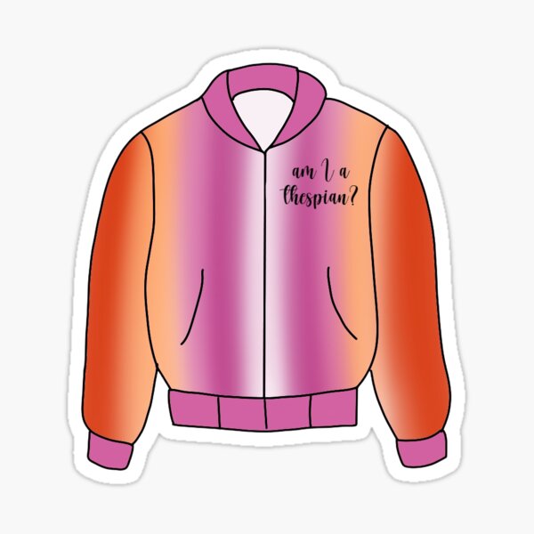 Vista previa del artículo con la obra «Chaqueta de actriz lesbiana rosa para mujer», diseñado y vendido por milazzogia.