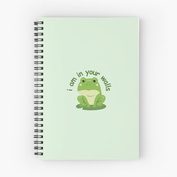 Item preview, i am in your walls frog designed and sold by renmei-studios.