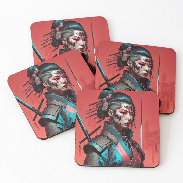 Item preview, Punk samurai warrior designed and sold by Twenty24trends.