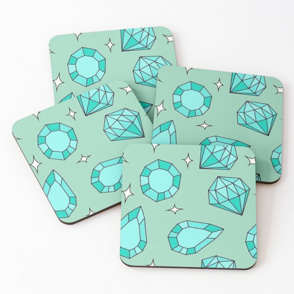 Item preview, sky blue emerald designed and sold by AnselWilderman.