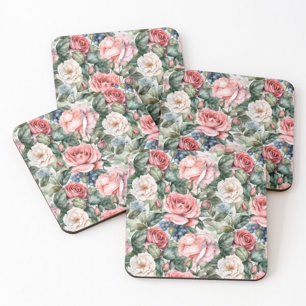 Item preview, Damask Roses Floral Patterns 12 designed and sold by PixelPastry.