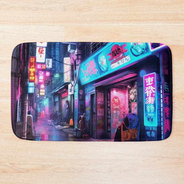 Item preview, Endless Neon - Cyberpunk Cityscape Skyline designed and sold by orlandoellio.