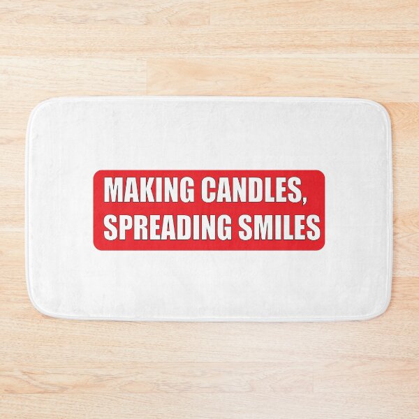 Item preview, Making candles spreading smiles designed and sold by Thedigital91.