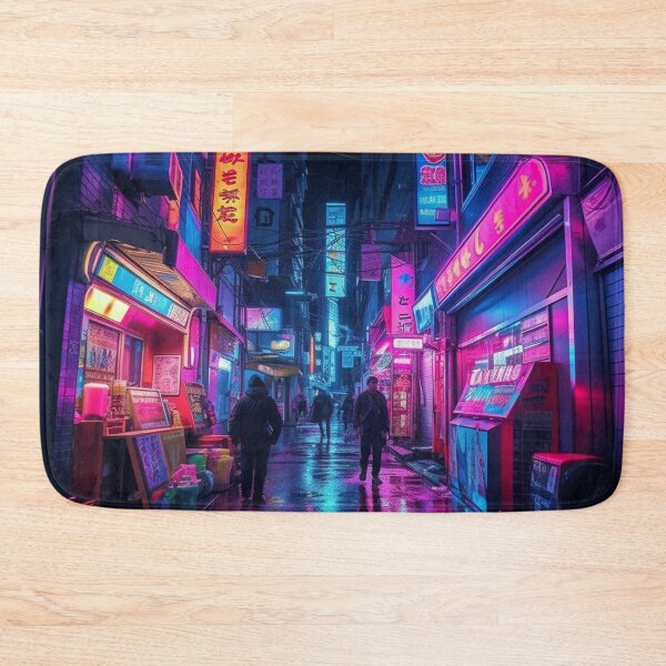Item preview, Endless Neon - Cyberpunk Cityscape Skyline designed and sold by orlandoellio.