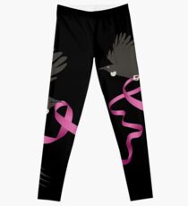 Flying Tui with Pink Ribbon Leggings