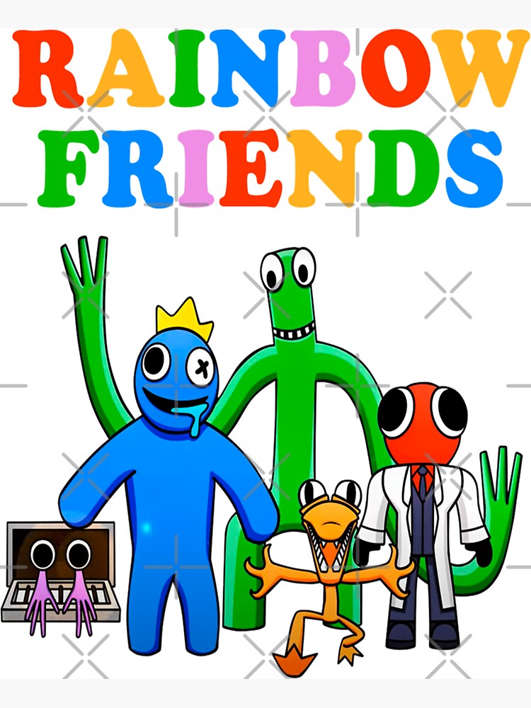 Rainbow Friends Red magnet by Tdub5 (PrintNPlayToys)