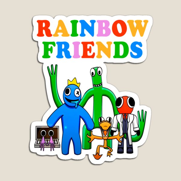 Rainbow Friends Red magnet by Tdub5 (PrintNPlayToys)