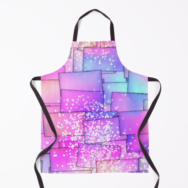 Item preview, Stardust Bricks: Deep Rich Vibrant Colors of Purple, Pink, and Aqua Blue designed and sold by Rebekkahsdesign.