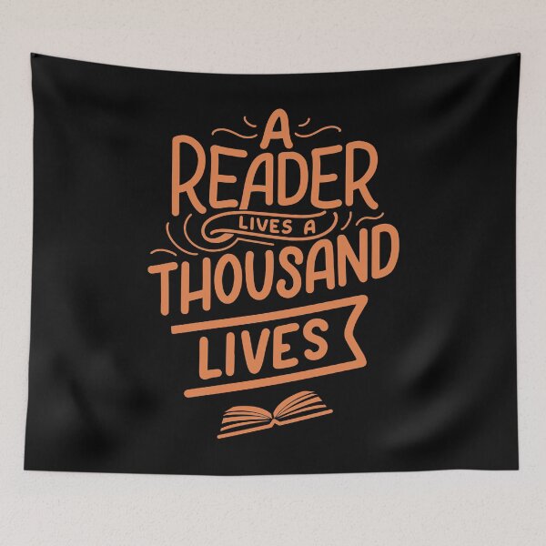 Item preview, A Reader Lives A Thousand Lives designed and sold by festivalzone.