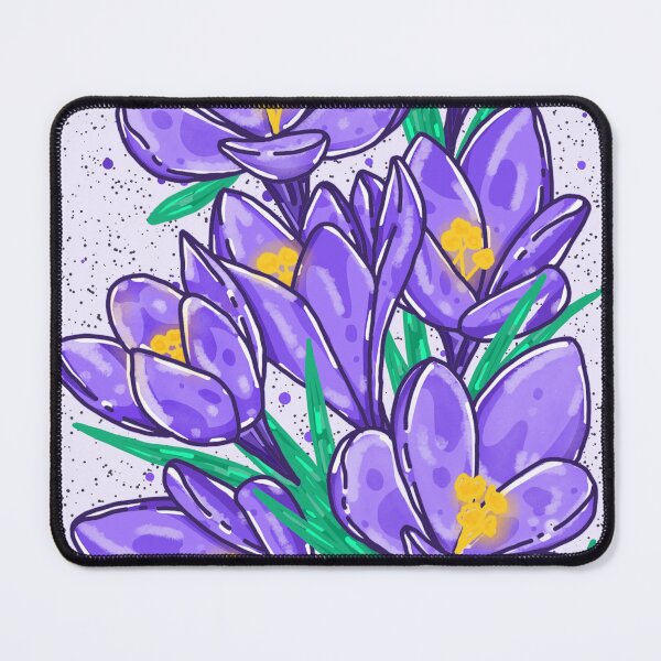 Item preview, Crocus Flower designed and sold by UniartCutesy.