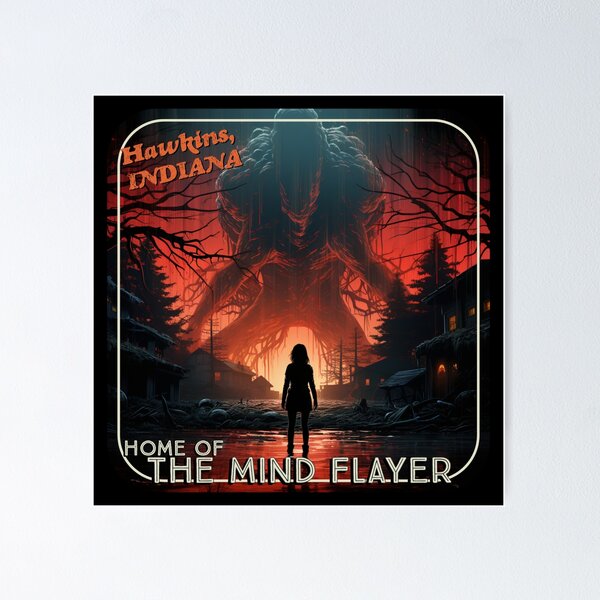 Monster The Mind Flayer Stranger Things Season 5 Poster, Best Stranger  Things Gifts - Allsoymade