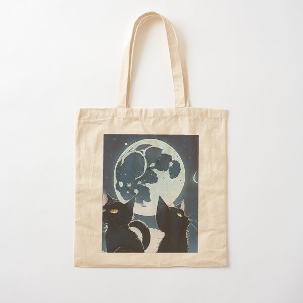 Item preview, black cat of the moon designed and sold by johnbarnard.