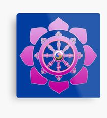Dharma-Rad Metallbild