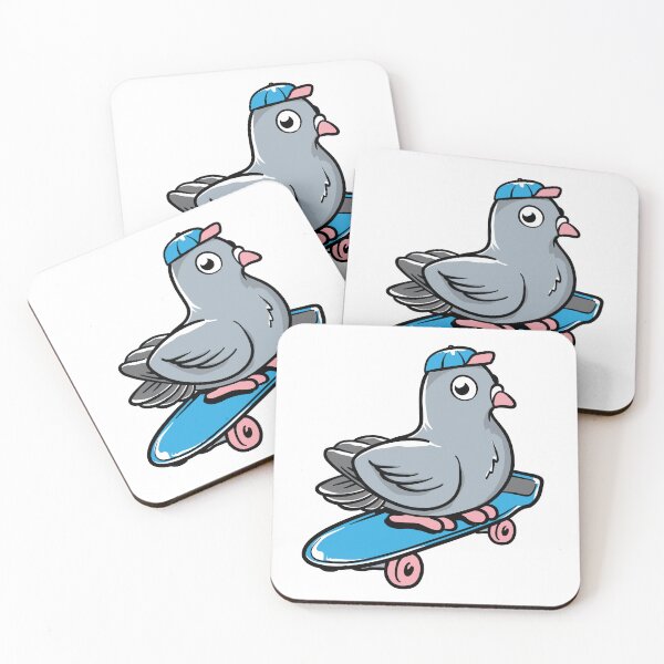 Item preview, pigeon skate designed and sold by akapuzaka.