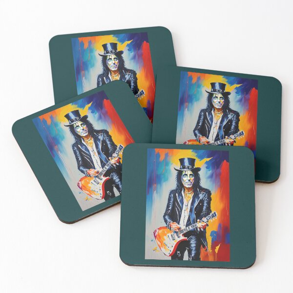 Item preview, Modern Art Heavy Metal Rocker Alice Cooper designed and sold by aricroundse.