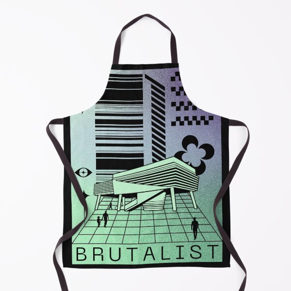 Item preview, Brutalist Soviet Architecture Poster Art designed and sold by soulfulprintss8.