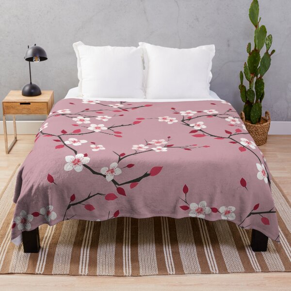 Item preview, Japanese Cherry Blossom Pattern: Serene Elegance designed and sold by SnowStudio2022.